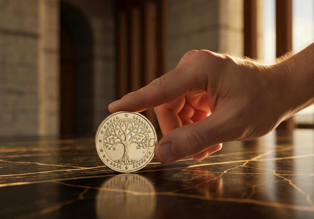 Quelle est la valeur d'une pièce de 2 € avec l'arbre de vie ?