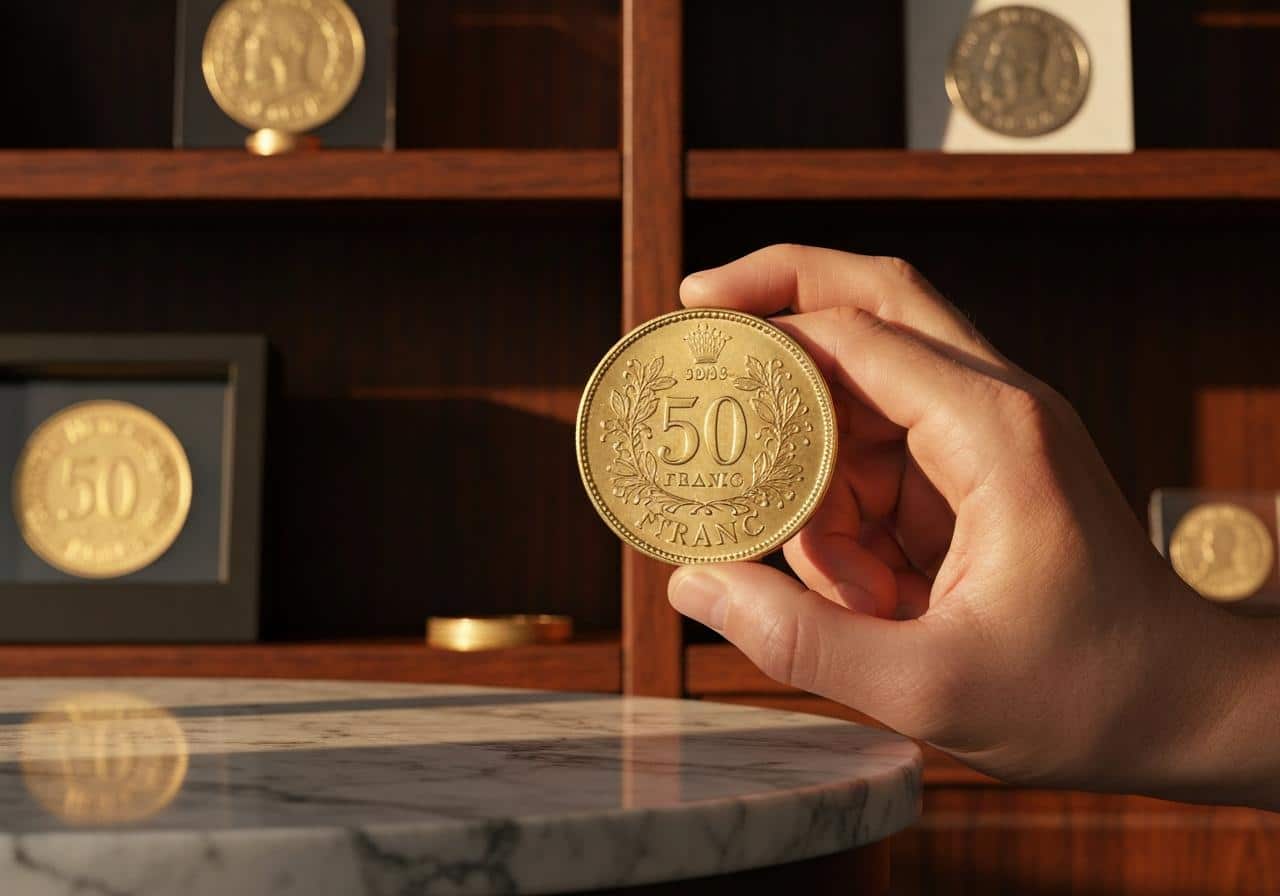 Quelle est la pièce de 50 Francs la plus chère